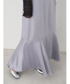 earth music&ecology サテンキャミワンピース