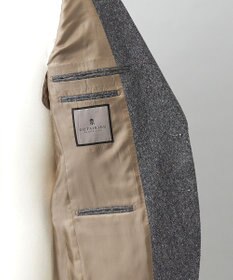 GOTAIRIKU 【MARLANE/マルラーネ】ウールシルク ホームスパン スーツ（グレー）