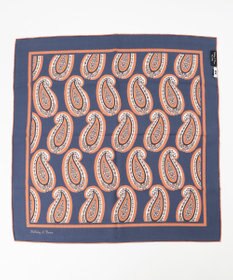 JOSEPH ABBOUD 【イタリア製】ビックペイズリーパターンチーフ