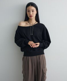 Green Parks オフショルスウェット