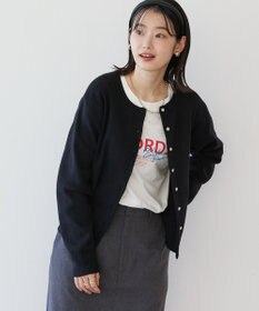 AMERICAN HOLIC クルーネックニットカーディガン