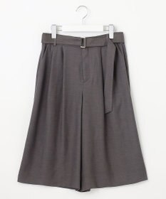 自由区 【XSサイズ～/洗える/セット可】キュプラリネンシャンタン ショートパンツ