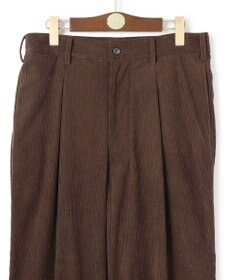 J.PRESS MEN 【WEB・一部店舗限定】トリコットコーデュロイ 1タックトラウザー