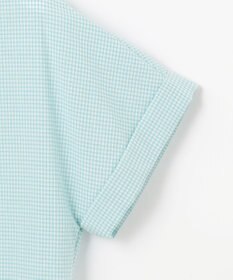 J.PRESS LADIES L 【洗える】SHEER ギンガム シャツ ブラウス