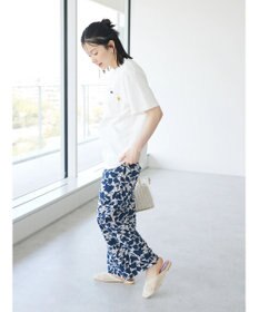 CRAFT STANDARD BOUTIQUE インド綿総柄イージーパンツ