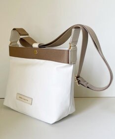 Hekhèr Le Style de Vie 新色追加【日本製】PUコートコットンキャンバス ショルダーバッグ