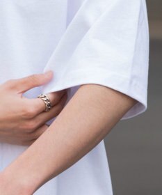 WEGO 【ユニセックス着用ITEM/SMLサイズ展開】別注BENDAVISワンポイントT（SS）