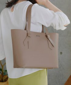 Tiaclasse 【安田美沙子さん　小倉優子さん着用】リボンデザイン通勤バッグ