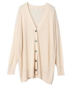 earth music&ecology 接触冷感シアーＢＩＧカーディガン