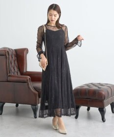 earth music&ecology SET2点レースワンピース＋キャミワンピース