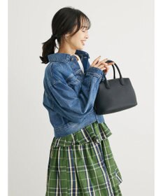 Green Parks ・ＳＵＧＡＲ　ＳＰＯＯＮ　チェックラッフルキャミワンピース