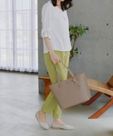 Tiaclasse 【安田美沙子さん　小倉優子さん着用】リボンデザイン通勤バッグ