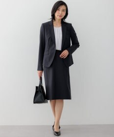 23区 【洗える】シルキーデシン ボールチェーン カットソー