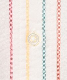 J.PRESS MEN コットンオックス マルチストライプ シャツ / ボタンダウン