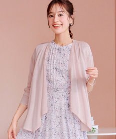 Tiaclasse L 【洗える】ドレープカーディガン