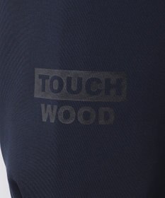 PW CIRCULUS 【MEN】【撥水/防風/ストレッチ】ロゴプリント ジップアップ フーデッド ブルゾン