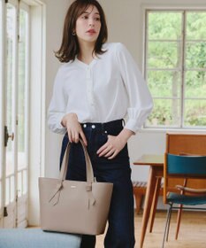 Tiaclasse 【安田美沙子さん　小倉優子さん着用】リボンデザイン通勤バッグ