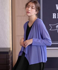 Tiaclasse L 【洗える】ドレープカーディガン