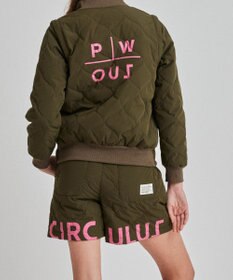 PW CIRCULUS 【ベストにもなる！袖2WAY】【WOMEN】ひょうたんキルティング中綿ブルゾン