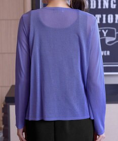 Tiaclasse L 【洗える】ドレープカーディガン