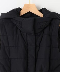 組曲 【中綿・軽羽織】フード付きパディングベスト