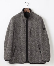 JOSEPH ABBOUD 【リバーシブル】ツィーディーフリースリバーシブル ブルゾン
