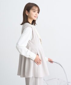 earth music&ecology ペプラムジップジレ