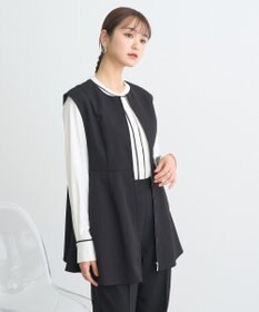 earth music&ecology ペプラムジップジレ