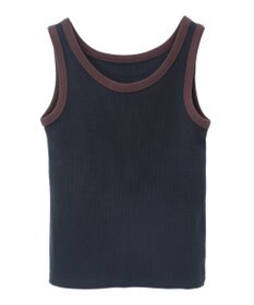 AMERICAN HOLIC バイカラーテレコタンクトップ