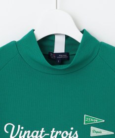 23区GOLF 【WOMEN】【吸水速乾/UVカット】メッシュモックネックプルオーバー