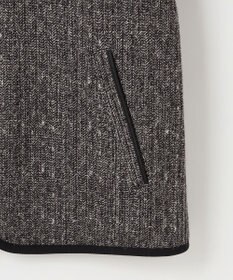 JOSEPH ABBOUD 【リバーシブル】ツィーディーフリースリバーシブル ブルゾン