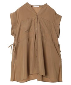 Green Parks ウエストドロストフレンチスリーブチュニック