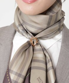 MOONBAT Luna Luce(ルナルーチェ)スカーフリング ラメ 3 Ring お手持ちのスカーフを通すだけ ギフト