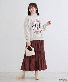 Green Parks ミッキー＆フレンズ／刺繍裏毛プルオーバー