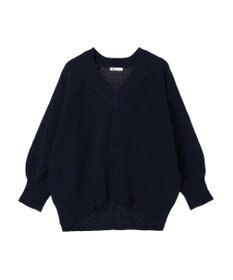 CRAFT STANDARD BOUTIQUE 洗えるコードモールＶネックプルオーバー