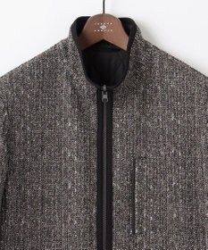 JOSEPH ABBOUD 【リバーシブル】ツィーディーフリースリバーシブル ブルゾン
