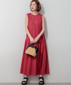 23区 【見上愛さん着用】ペーパーライクコンビ ショルダーバッグ (S)