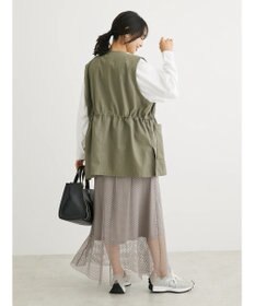 Green Parks ・ＳＵＧＡＲ　ＳＰＯＯＮ　ノーカラーミリタリーベスト