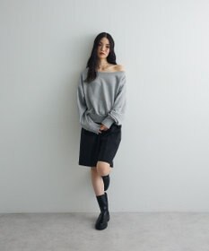 Green Parks オフショルスウェット