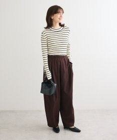 Green Parks ・ＥＬＥＮＣＡＲＥ　ＤＵＥ　ツイルタックコクーンパンツ