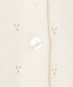 ANY KIDS アイレット ニット カーディガン