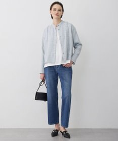 ICB L シフォンプリーツコンビ カットソー