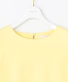 ANY SIS S 【撥水・汗ジミ防止・UVケア・洗える】スーピマスムース 袖タック Tシャツ