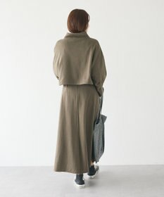 CRAFT STANDARD BOUTIQUE 【WEB限定】裏毛ダブルジップショートスウェット/24AW