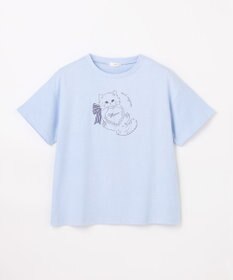 ANY KIDS 【綿100%/接触冷感】ひんやり オーバーサイズ アニマルTシャツ