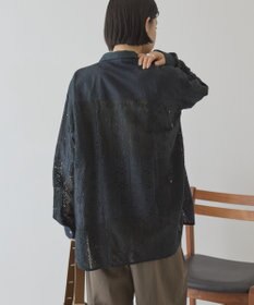 AMERICAN HOLIC レースパッチワークシャツ