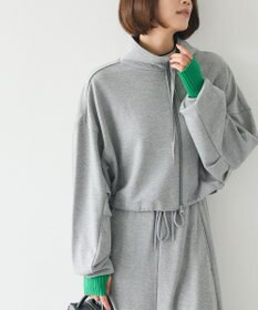 CRAFT STANDARD BOUTIQUE 【WEB限定】裏毛ダブルジップショートスウェット/24AW