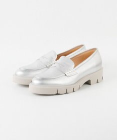 BONTRE 【LucaGrossi/ルカグロッシ】厚底メタリックローファー/H124M-USO