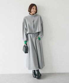 CRAFT STANDARD BOUTIQUE 【WEB限定】裏毛ダブルジップショートスウェット/24AW