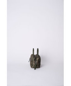 MIYABIYA 【撥水加工】篭目大柄エンボスボンディングミニボストン